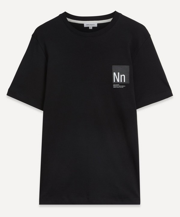 Norse Projects - Jakob Interlock NN Print T-Shirt image number null
