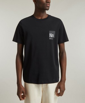 Norse Projects - Jakob Interlock NN Print T-Shirt image number 2