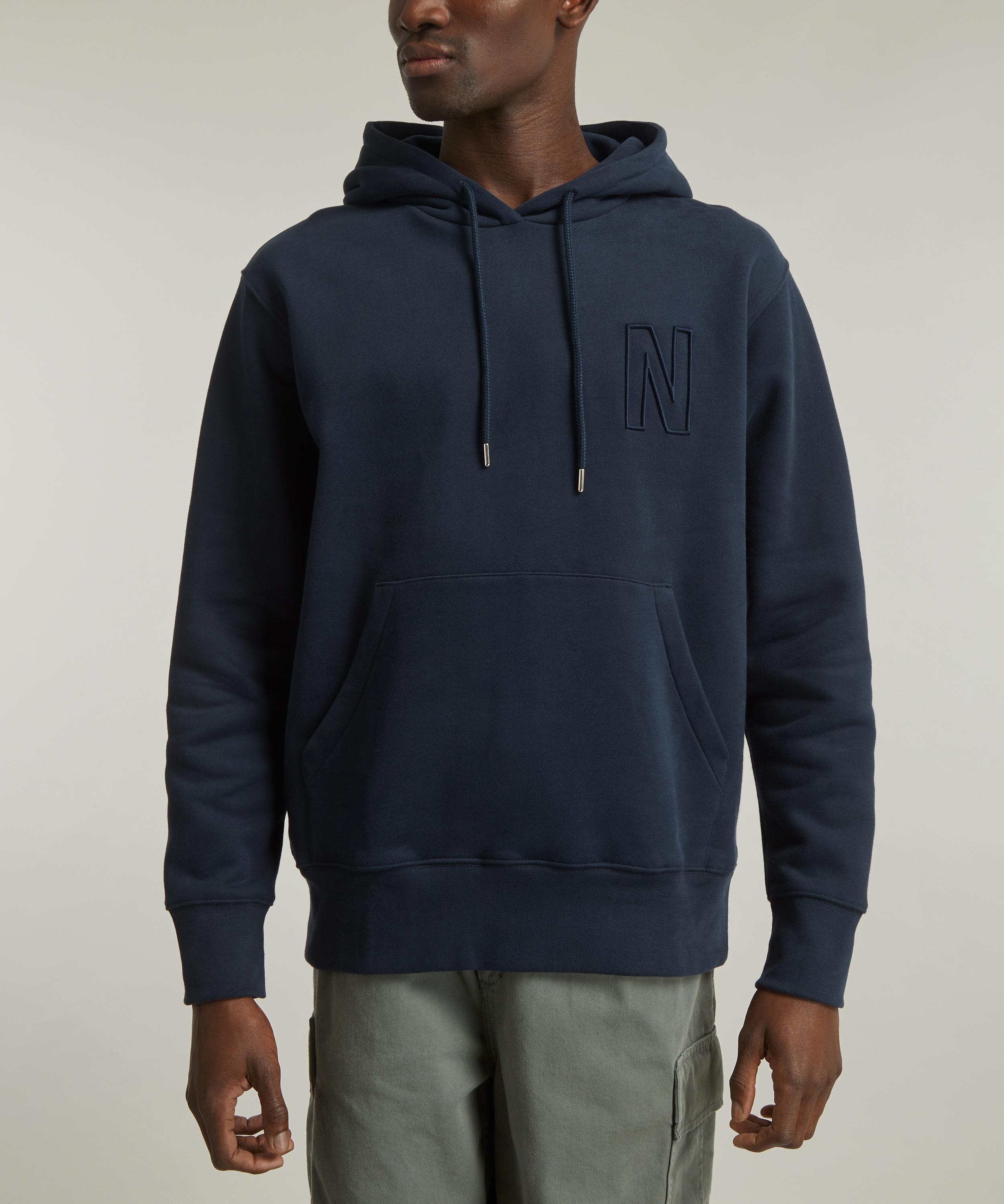 Norse Projects Arne Logo Hoodie | Liberty