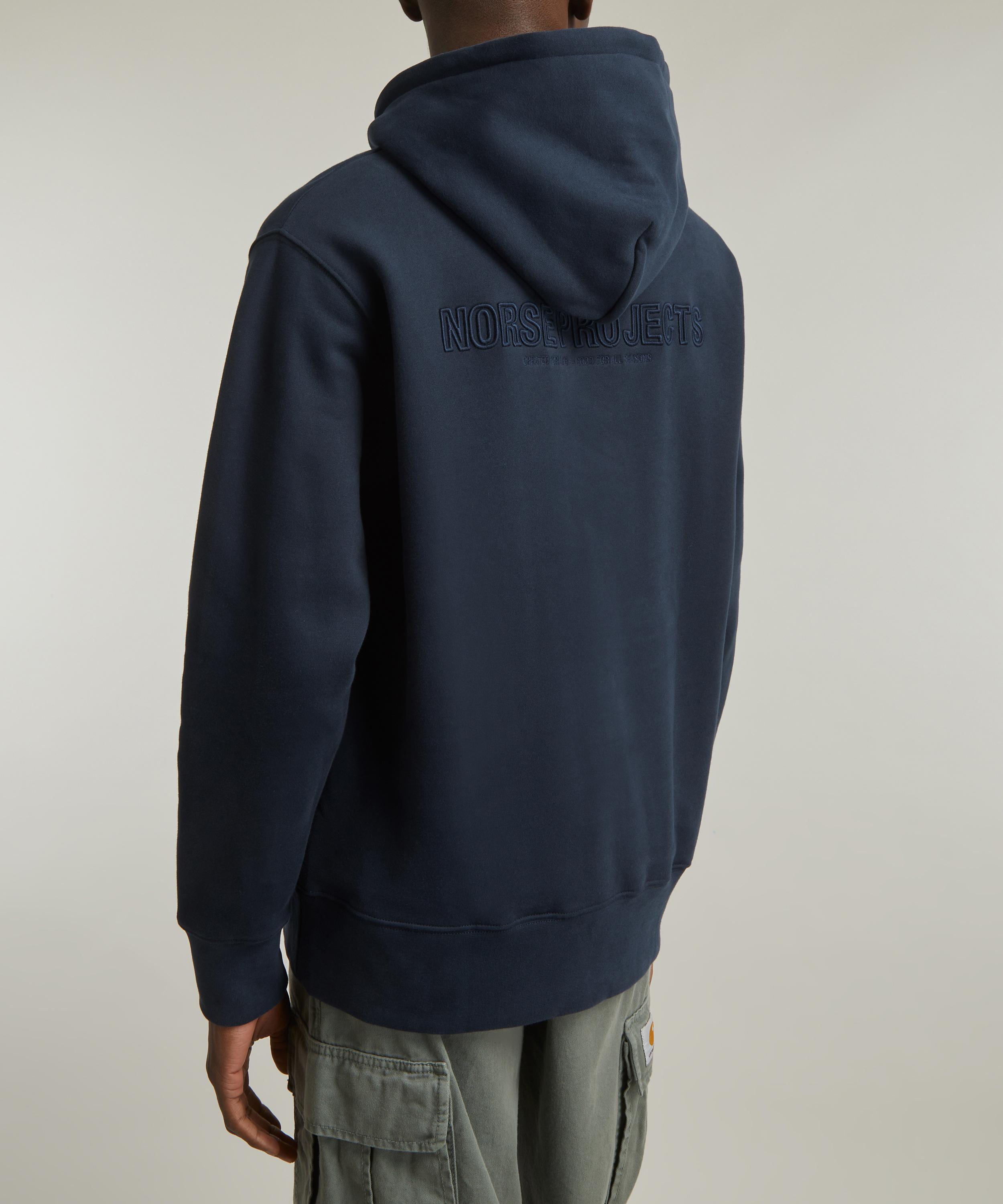 Norse Projects - Arne Logo Hoodie image number 3