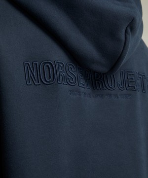Norse Projects - Arne Logo Hoodie image number 4