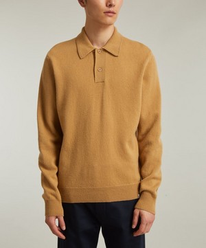 Norse Projects - Marco Merino Lambswool Knitted Polo image number 2