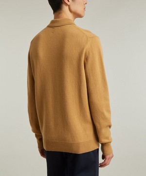Norse Projects - Marco Merino Lambswool Knitted Polo image number 3