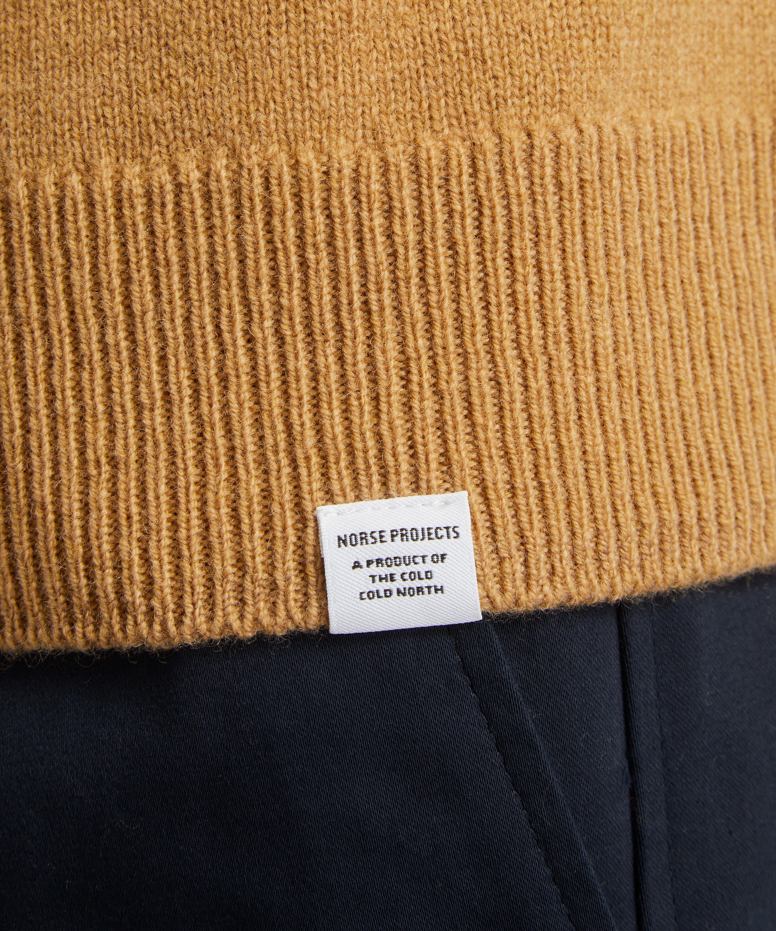 Norse Projects - Marco Merino Lambswool Knitted Polo image number 4