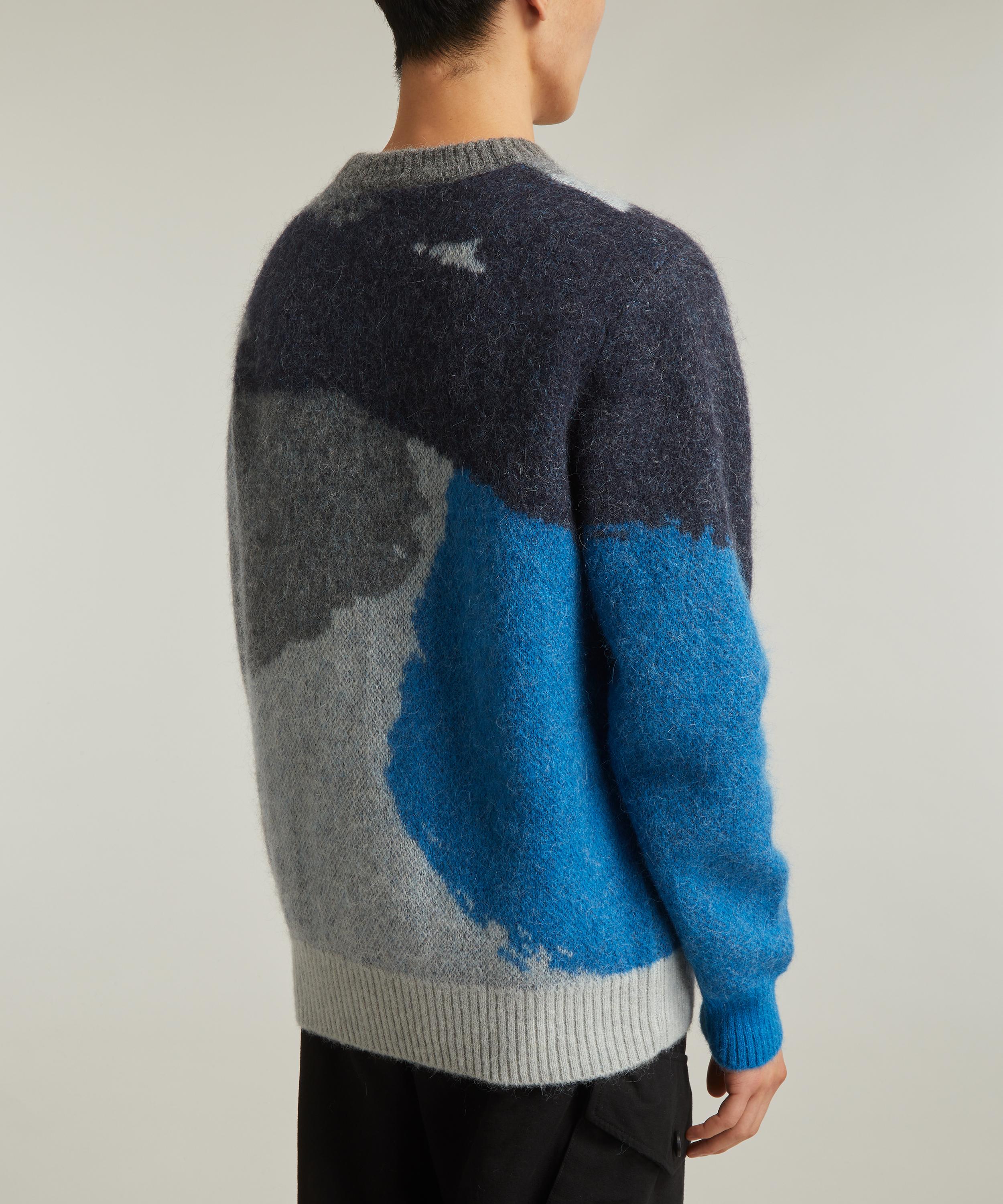 Norse Projects - Arild Brushed Jacquard-Knit Sweater - Gray Norse Projects