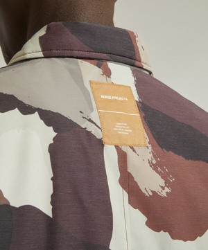 Norse Projects - Pelle Camo Nylon Insulated Jacket image number 4