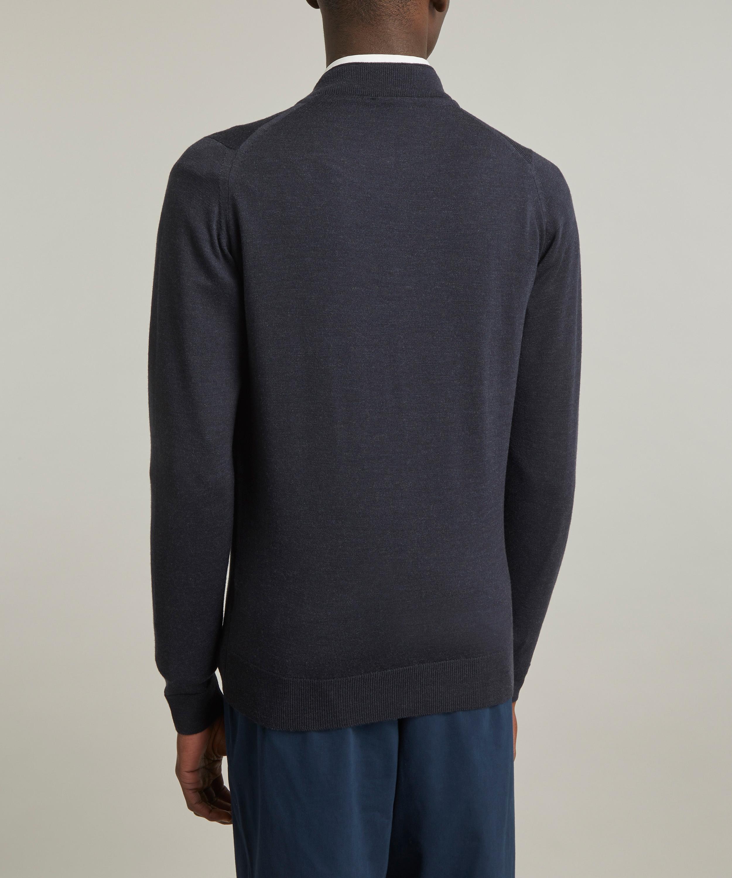 John Smedley - Maclean Full Zip Bomber Jacket image number 3