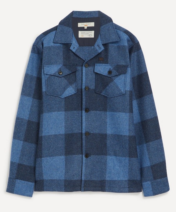 Nudie Jeans - Vincent Buffalo Blue Check Shirt image number null