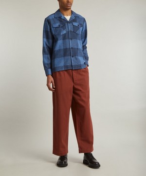 Nudie Jeans - Vincent Buffalo Blue Check Shirt image number 1