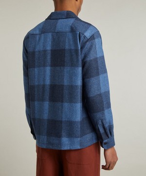 Nudie Jeans - Vincent Buffalo Blue Check Shirt image number 3