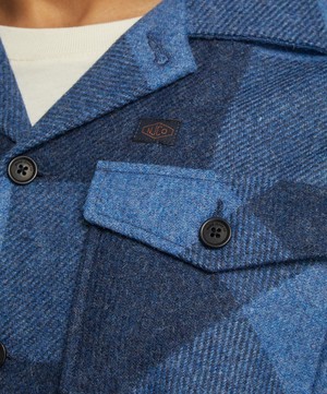 Nudie Jeans - Vincent Buffalo Blue Check Shirt image number 4