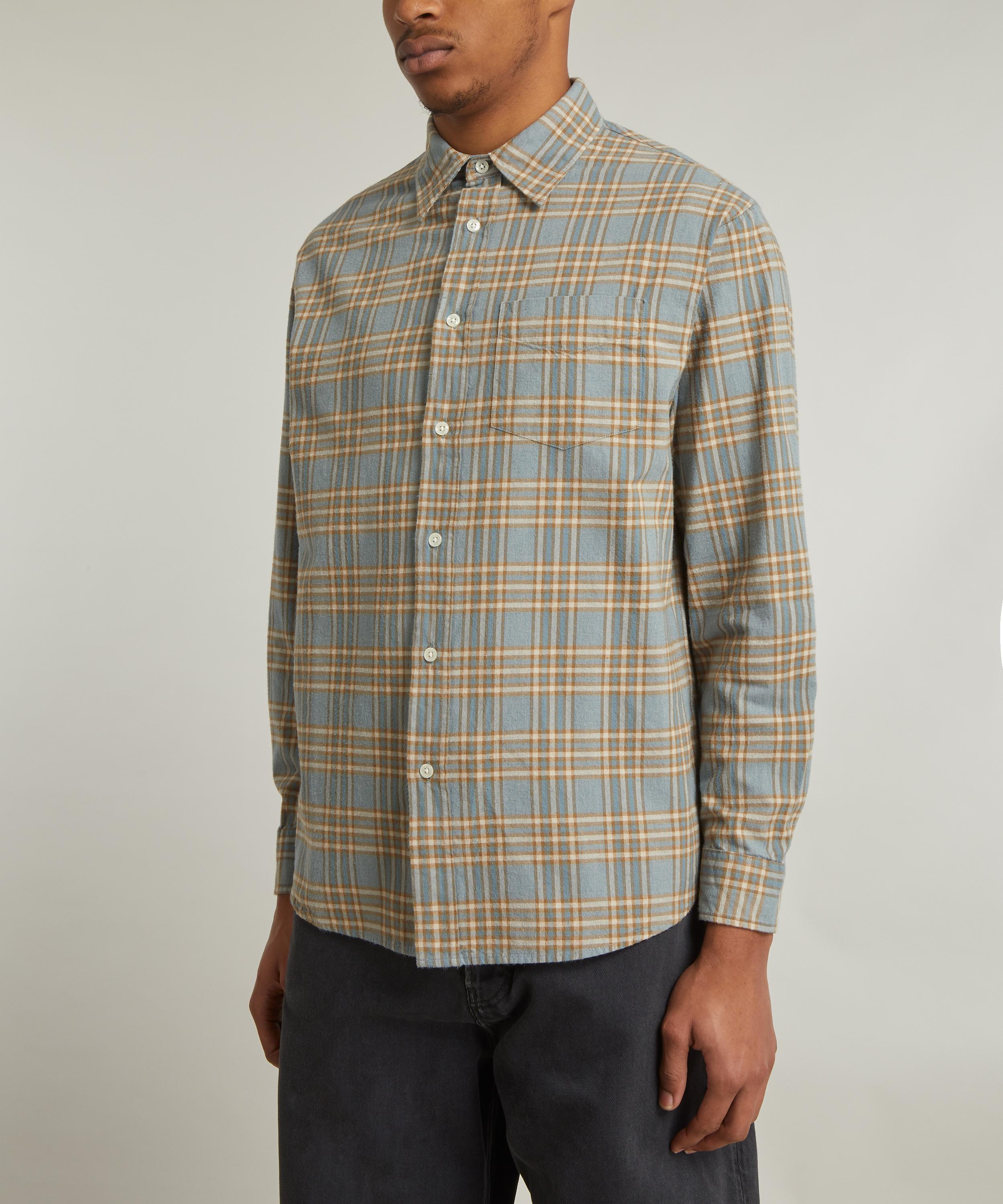 Nudie Jeans - Filip Prairie Light Blue Overshirt image number 2