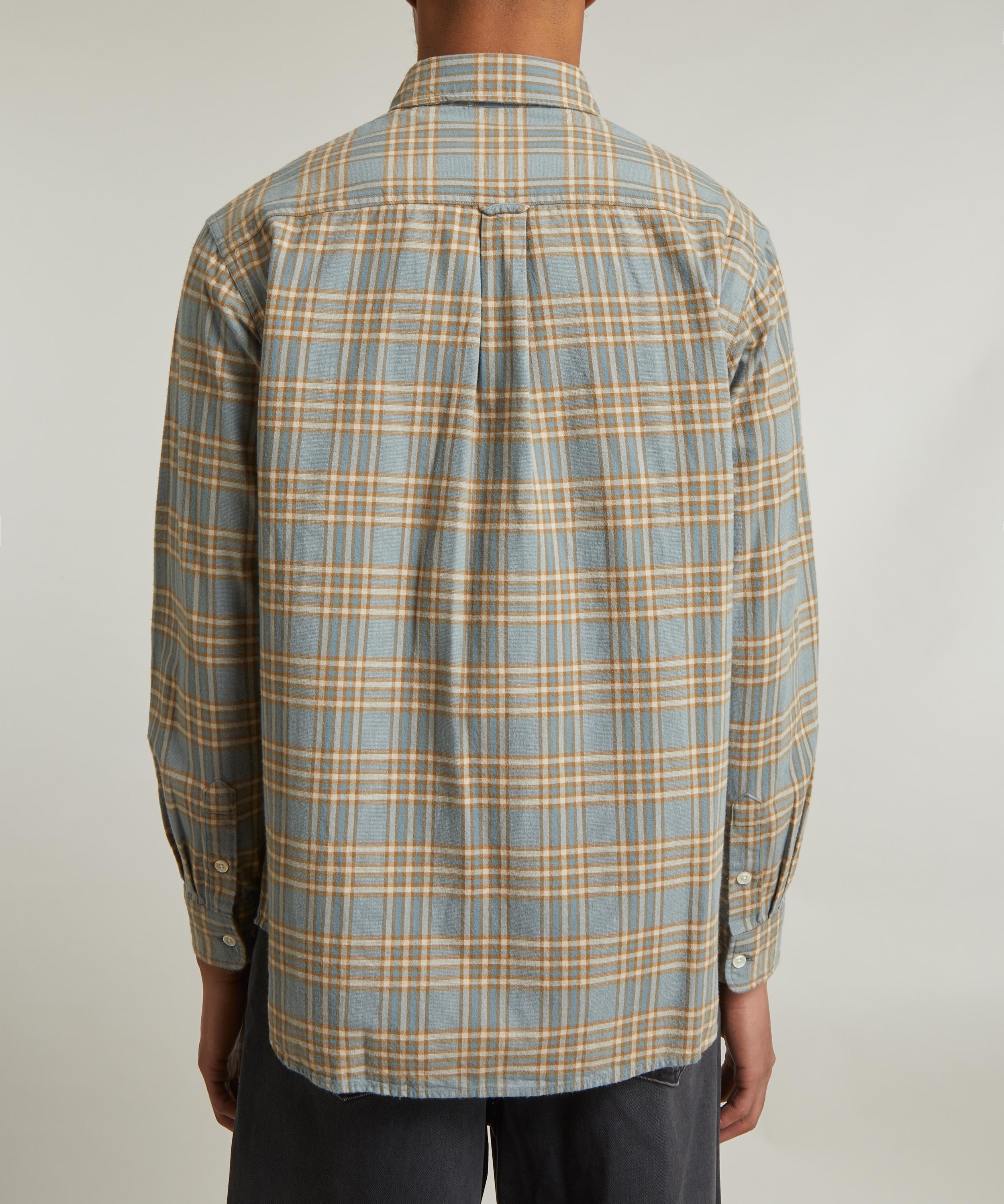 Nudie Jeans - Filip Prairie Light Blue Overshirt image number 3