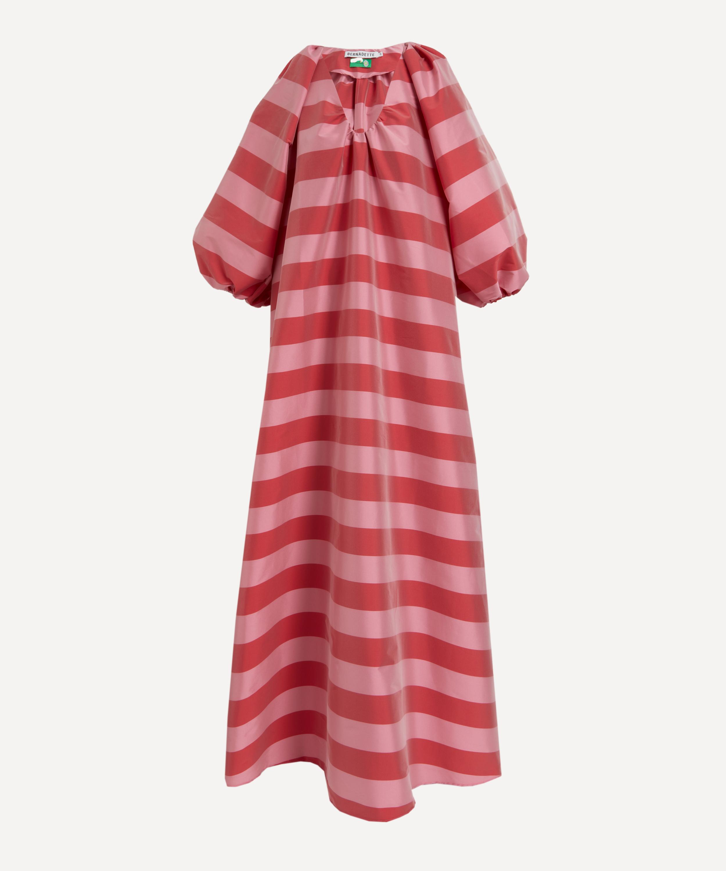 Bernadette - George Striped Taffeta Dress image number 0