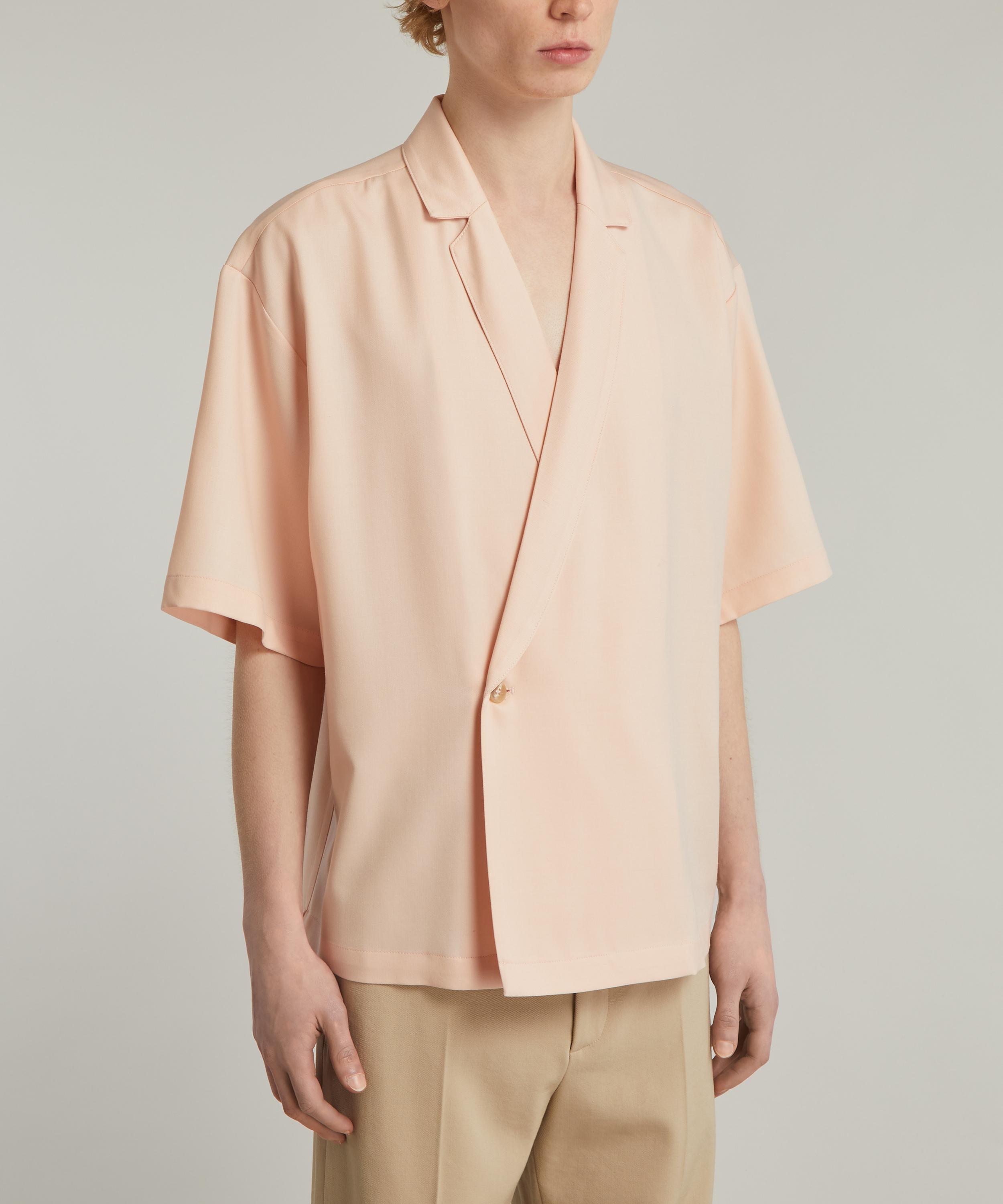 King & Tuckfield - Notch Collar Wrap Shirt image number 2