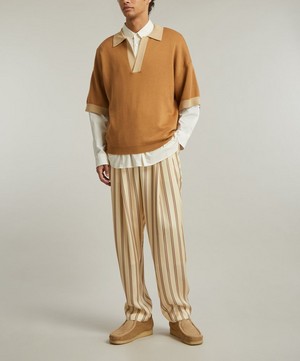 King & Tuckfield - Tapered Pleat Trousers image number 1