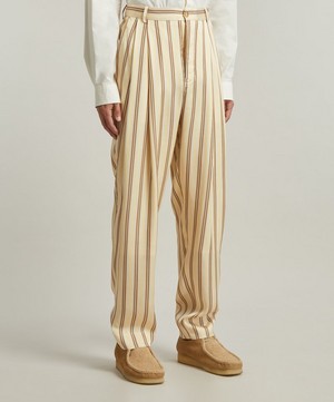King & Tuckfield - Tapered Pleat Trousers image number 2