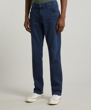 Paige - Federal Schwartz Slim Straight Fit Trousers image number 2