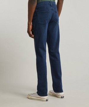 Paige - Federal Schwartz Slim Straight Fit Trousers image number 3
