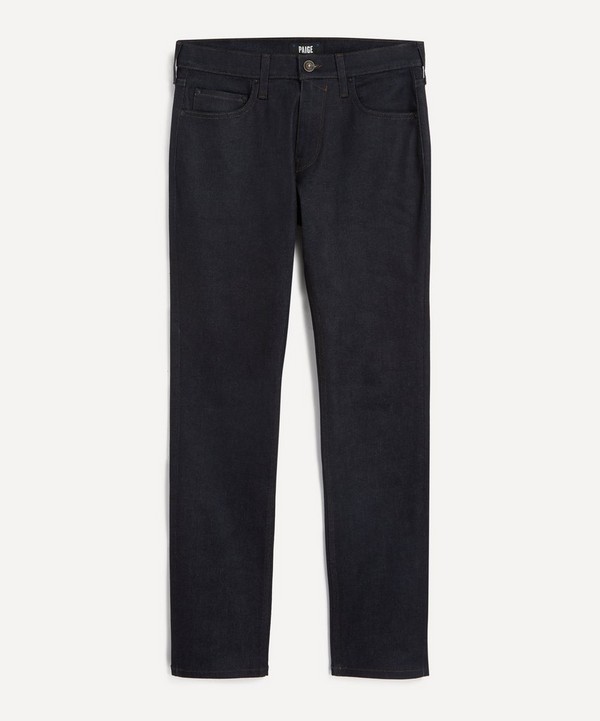 Paige - Lennox Slim-Fit Spence Coated Jeans image number null