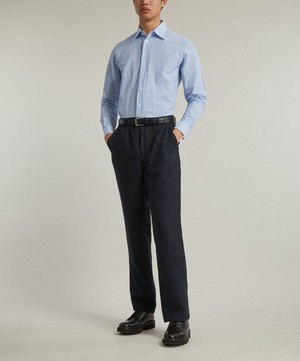 Oliver Spencer - Drawstring Amersham Trousers image number 1