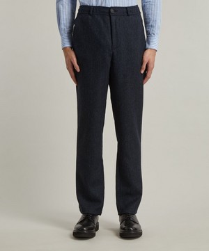 Oliver Spencer - Drawstring Amersham Trousers image number 2
