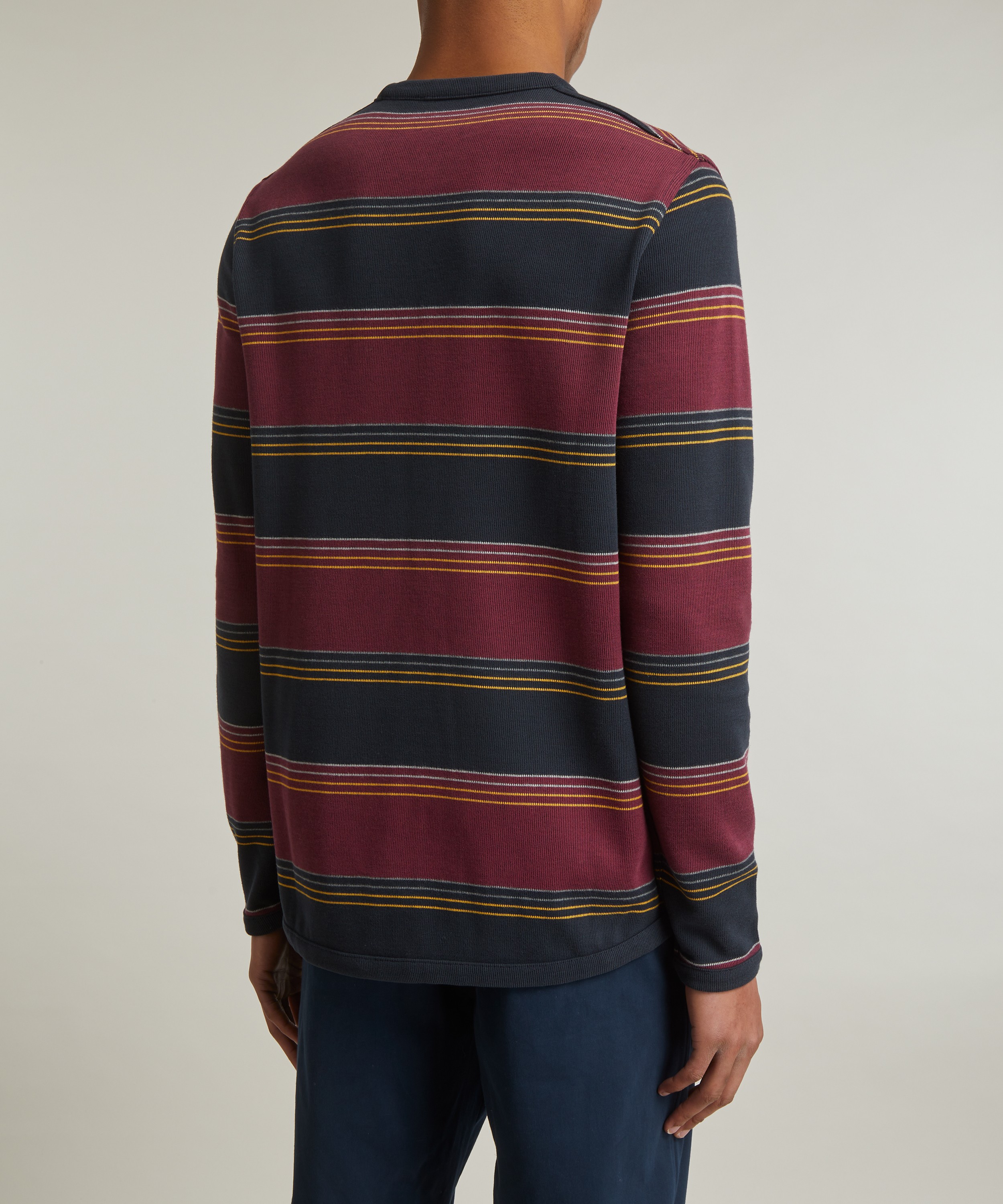Oliver Spencer - Reversible Newport Long-Sleeve T-Shirt image number 3