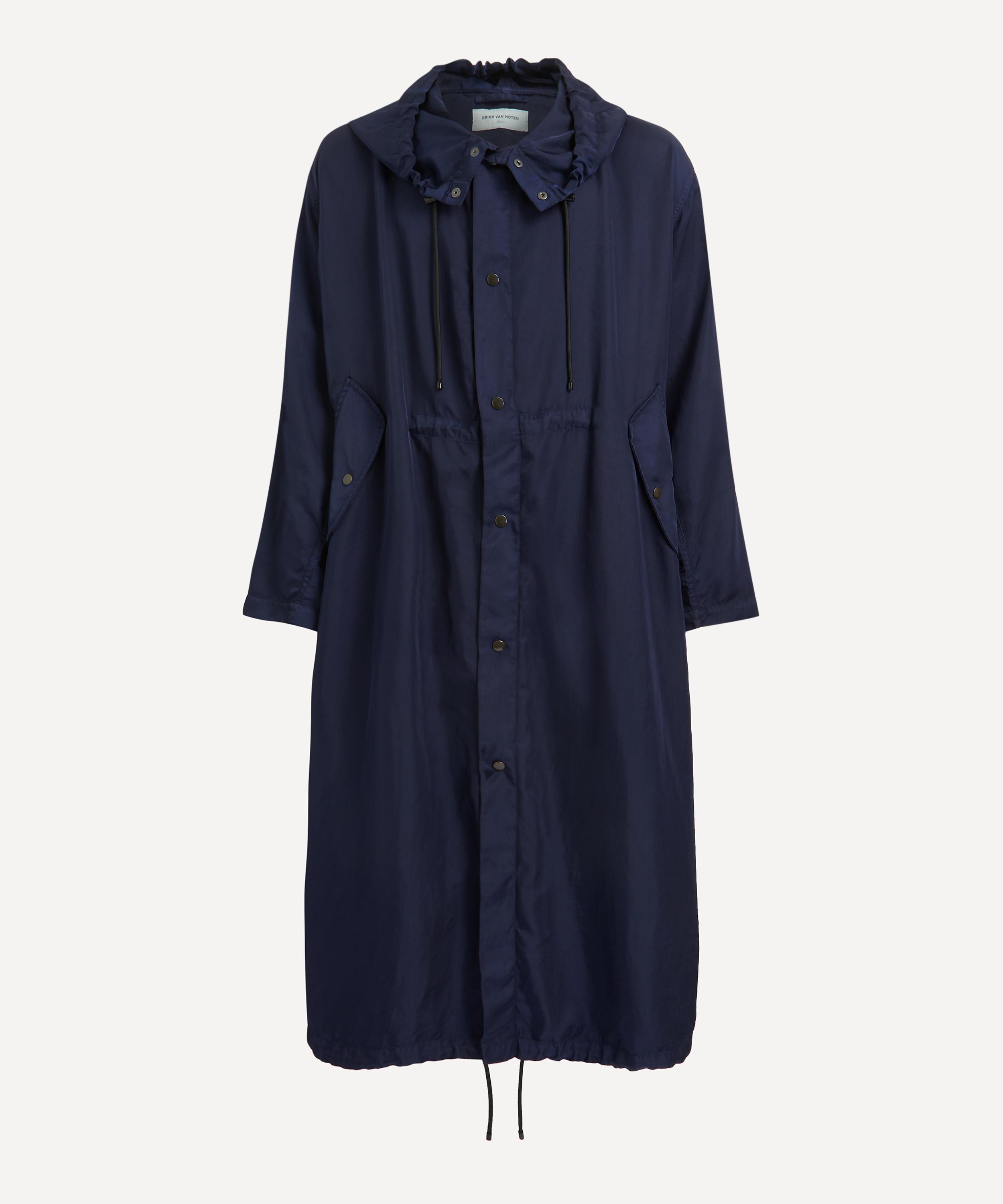 Dries Van Noten - Water-Repellent Linen-Blend Parka Jacket image number 0