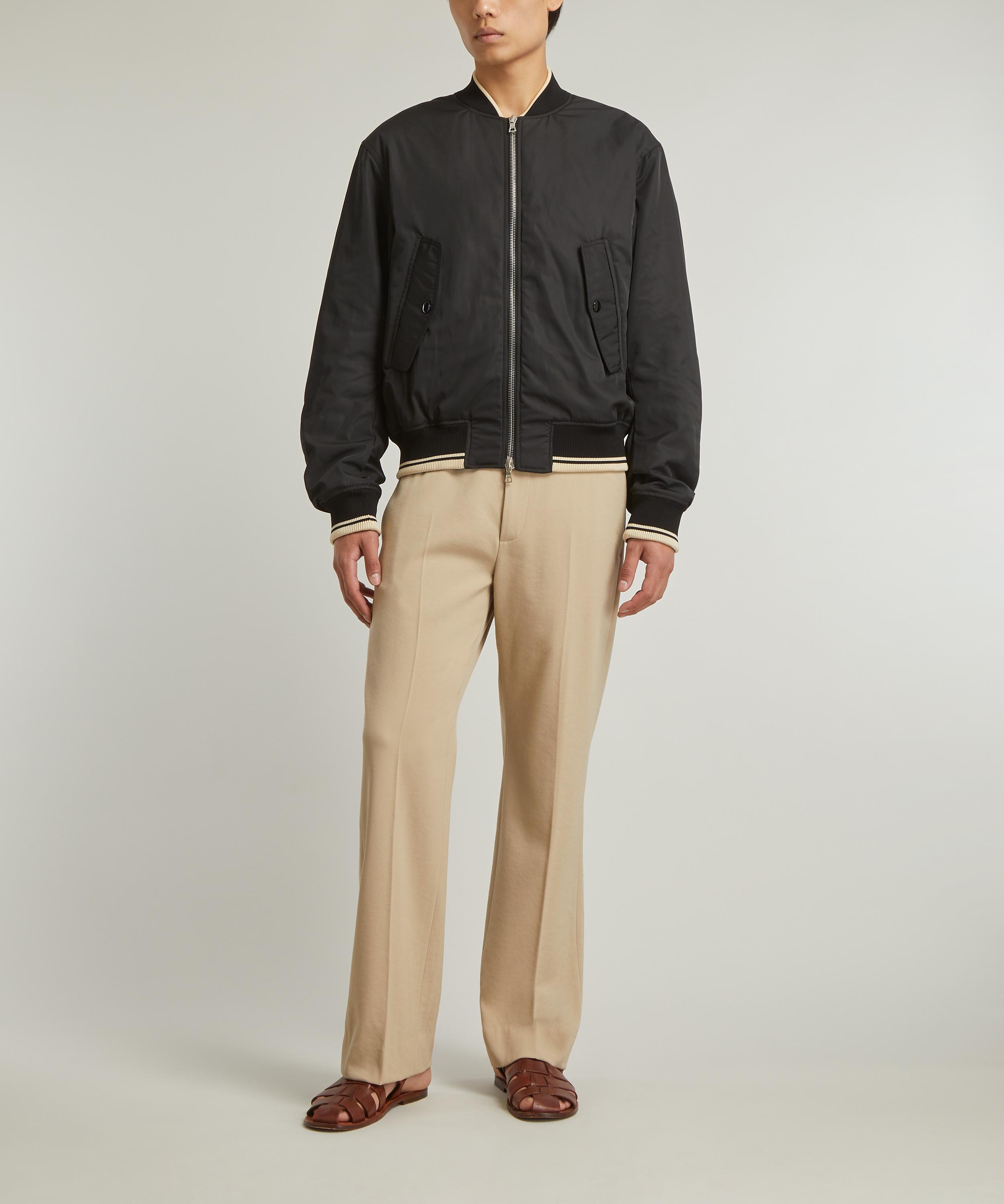 Dries Van Noten Back Zip Bomber Jacket