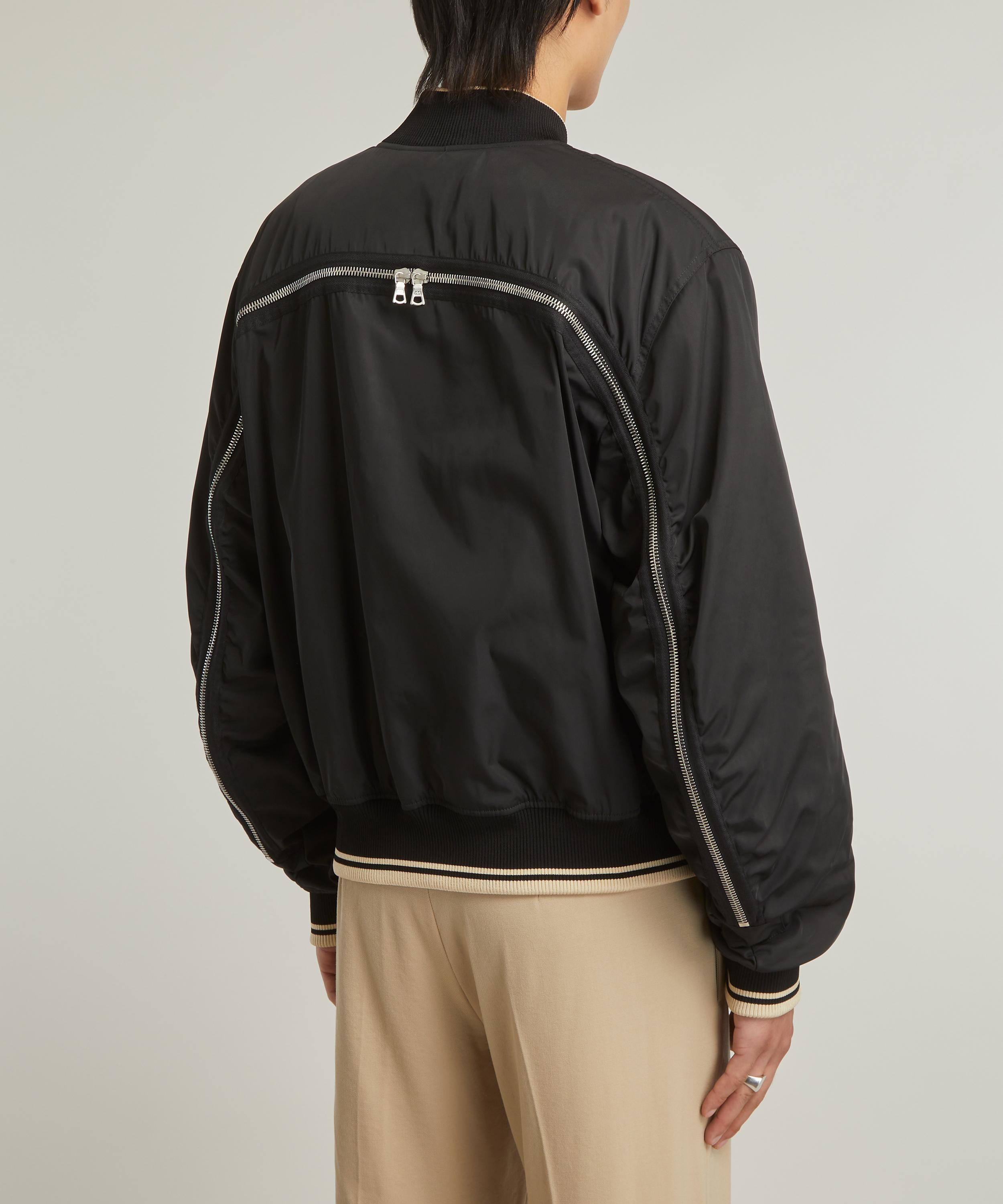 Dries Van Noten - Back Zip Bomber Jacket image number 3