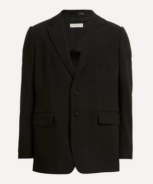 Dries Van Noten - Single-Breasted Linen Blend Jacket image number 0