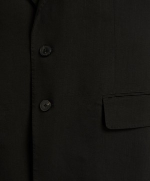 Dries Van Noten - Single-Breasted Linen Blend Jacket image number 1