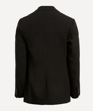 Dries Van Noten - Single-Breasted Linen Blend Jacket image number 2