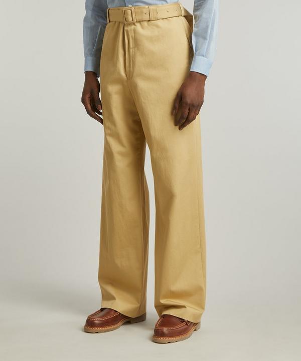 Dries Van Noten Wide Belted Trousers | Liberty Dries Van Noten Wide Belted Trousers | Liberty