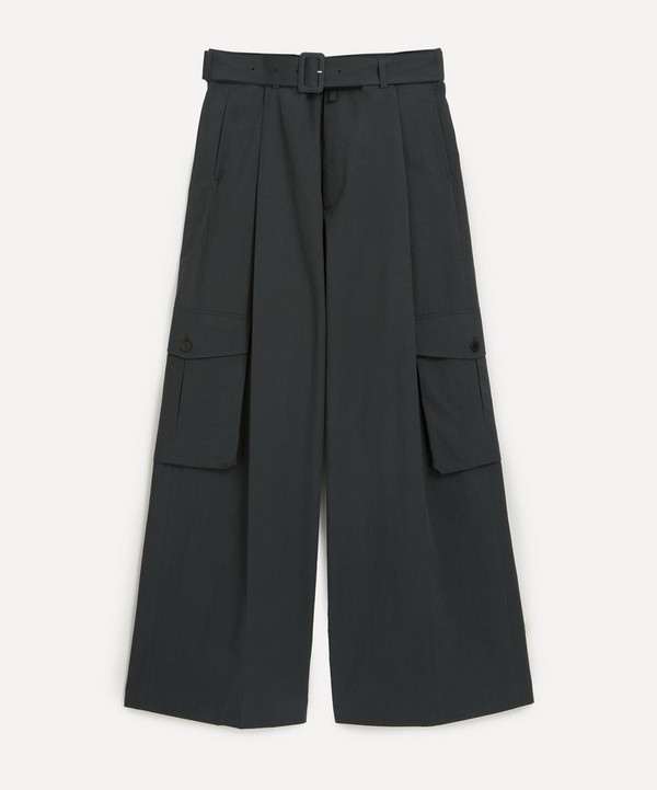Dries Van Noten - Wide Belted Cargo Trousers image number null