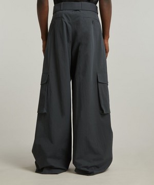 Dries Van Noten - Wide Belted Cargo Trousers image number 3