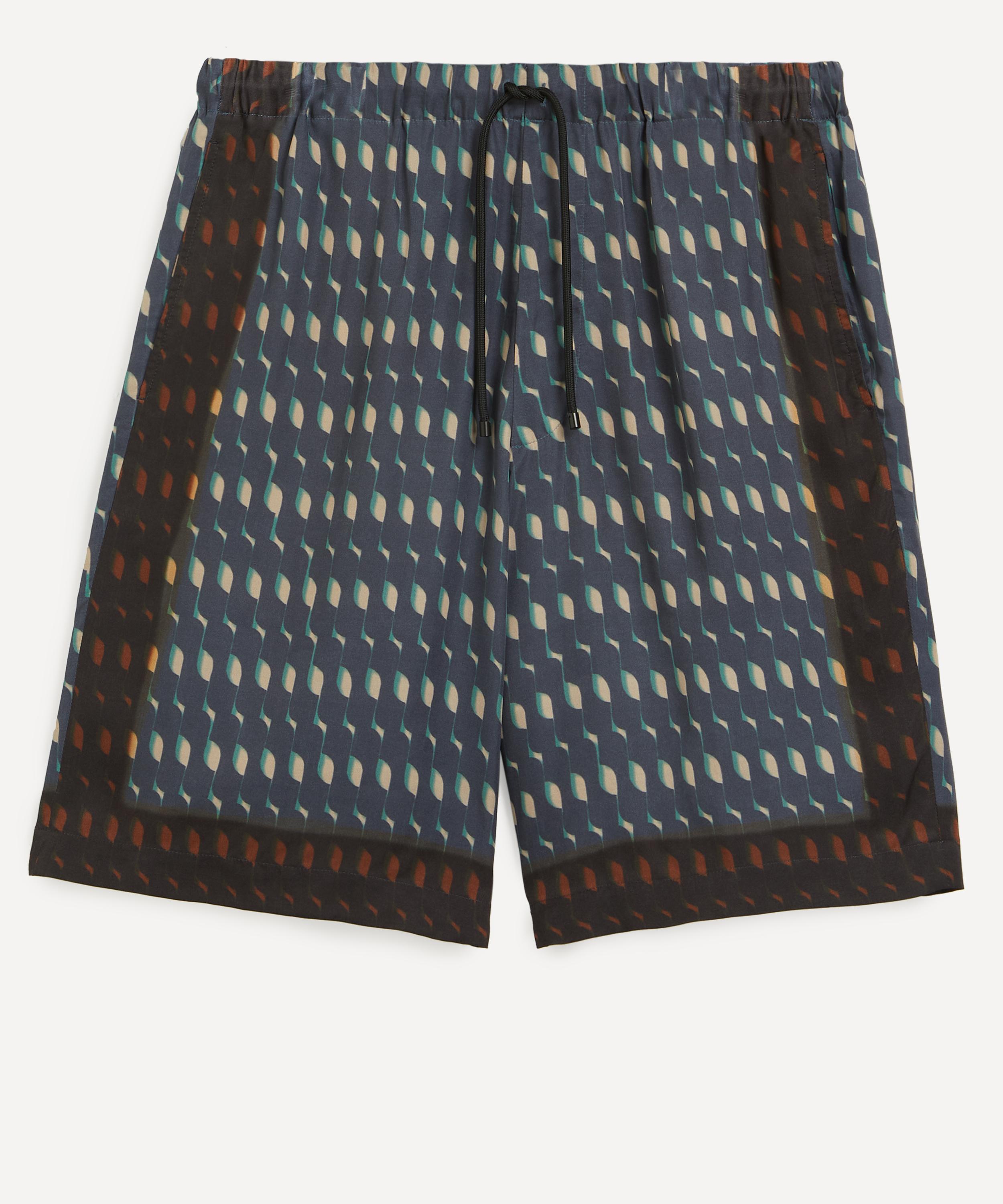 Dries Van Noten - Satin Drawstring Shorts image number 0