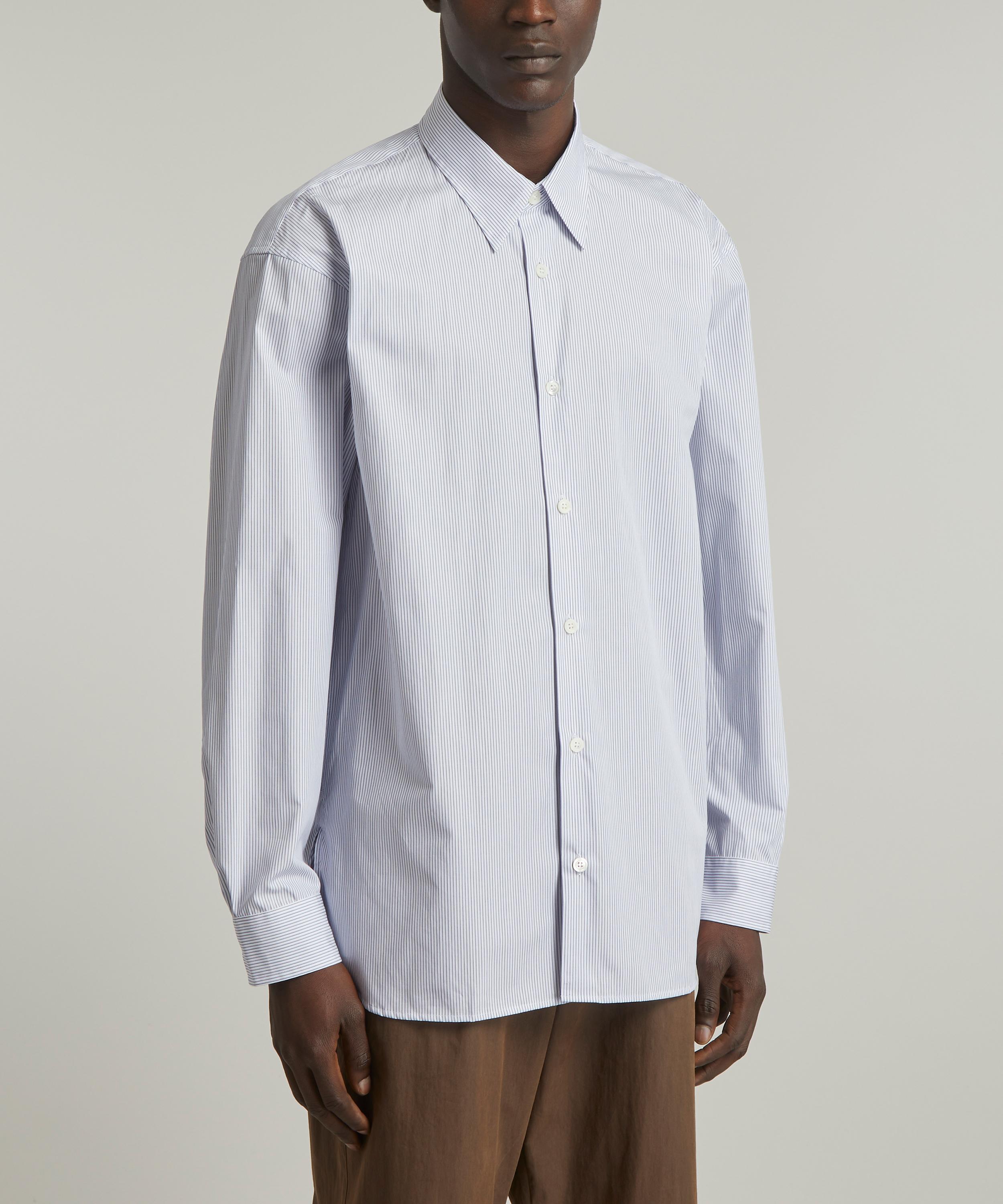 Dries Van Noten - Striped Cotton Shirt image number 2