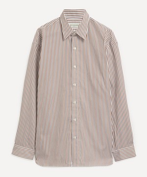 Dries Van Noten - Striped Cotton Shirt image number 0