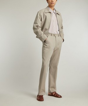 Dries Van Noten - Striped Cotton Shirt image number 1