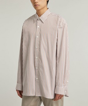 Dries Van Noten - Striped Cotton Shirt image number 2
