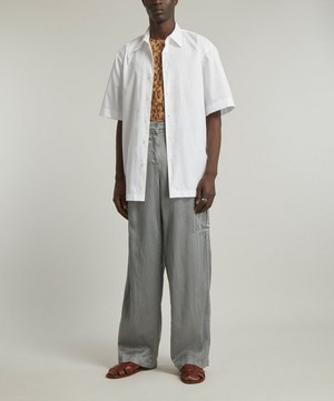 Dries Van Noten - Short Sleeve Cotton Shirt image number 1