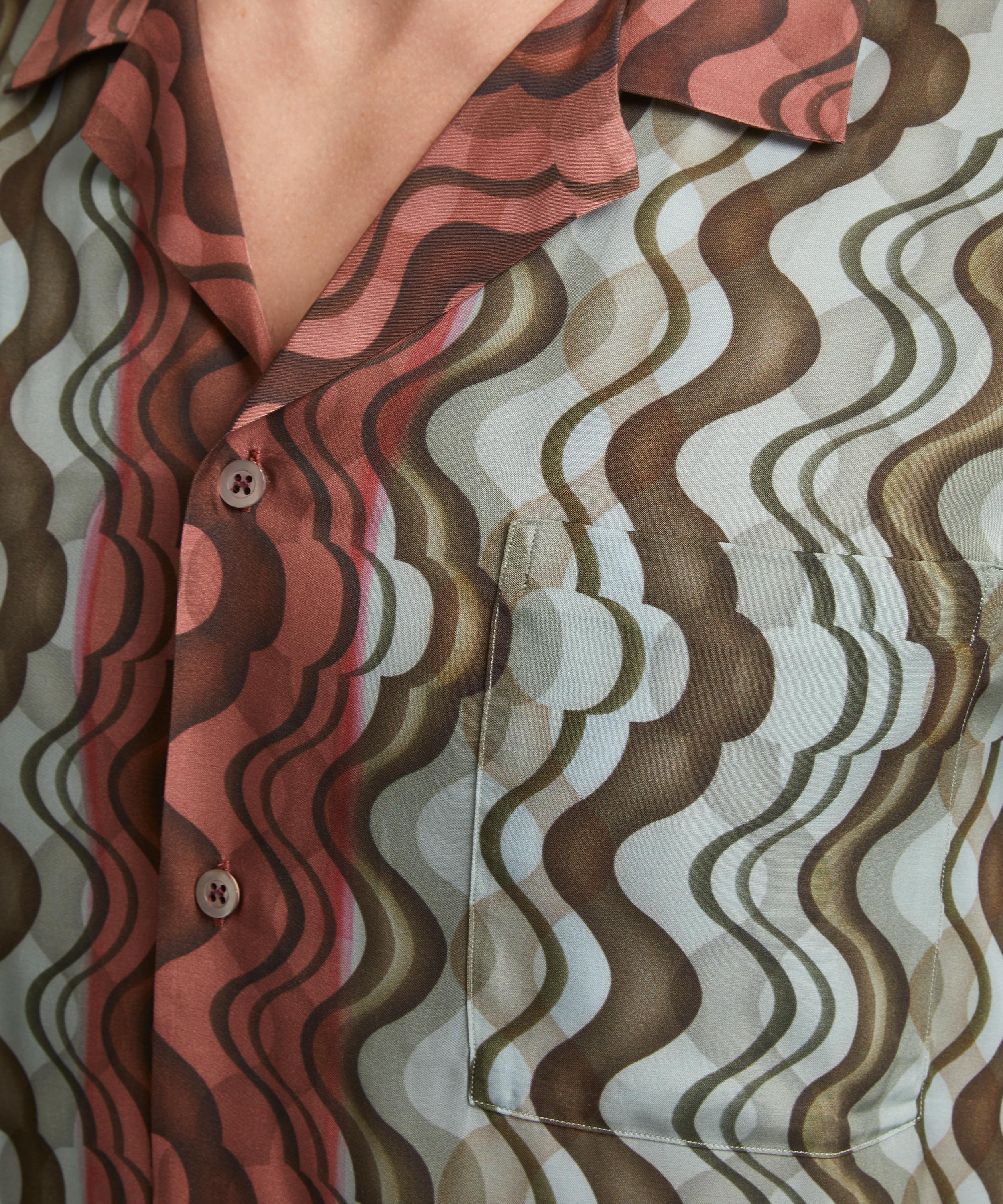 Dries Van Noten - Printed Carltone Shirt image number 4