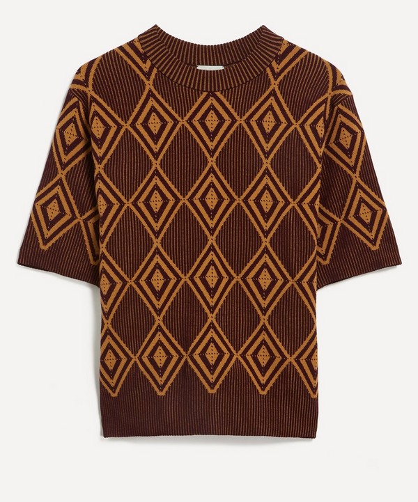 Dries Van Noten - Knitted Graphic Jacquard Sweater