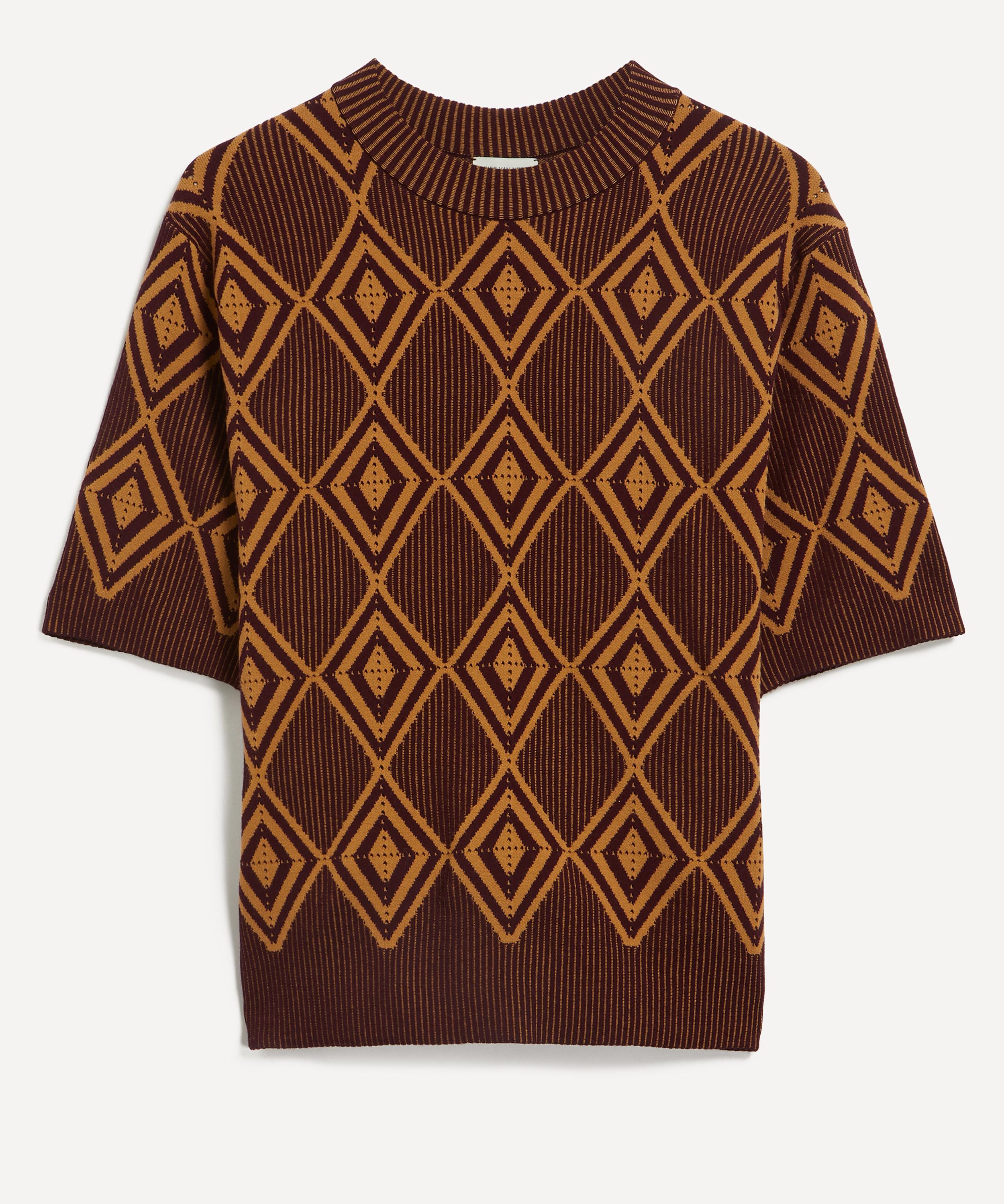 Dries Van Noten - Knitted Graphic Jacquard Sweater