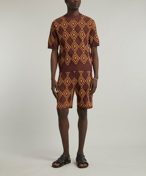Dries Van Noten - Knitted Graphic Jacquard Sweater image number 1