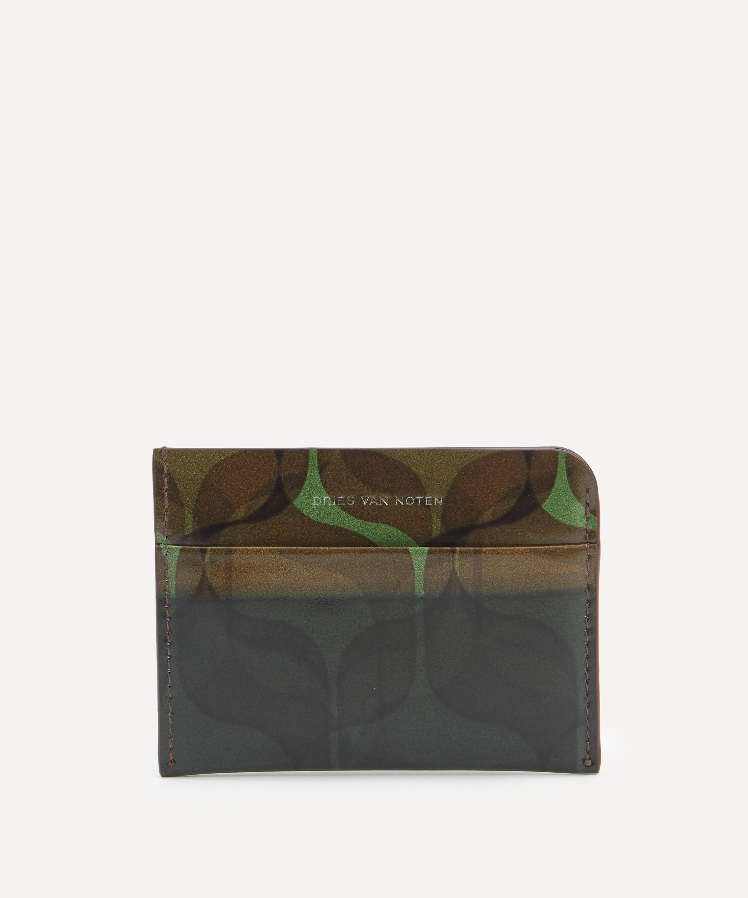 Dries Van Noten Logo Embossed Printed Cardholder | Liberty