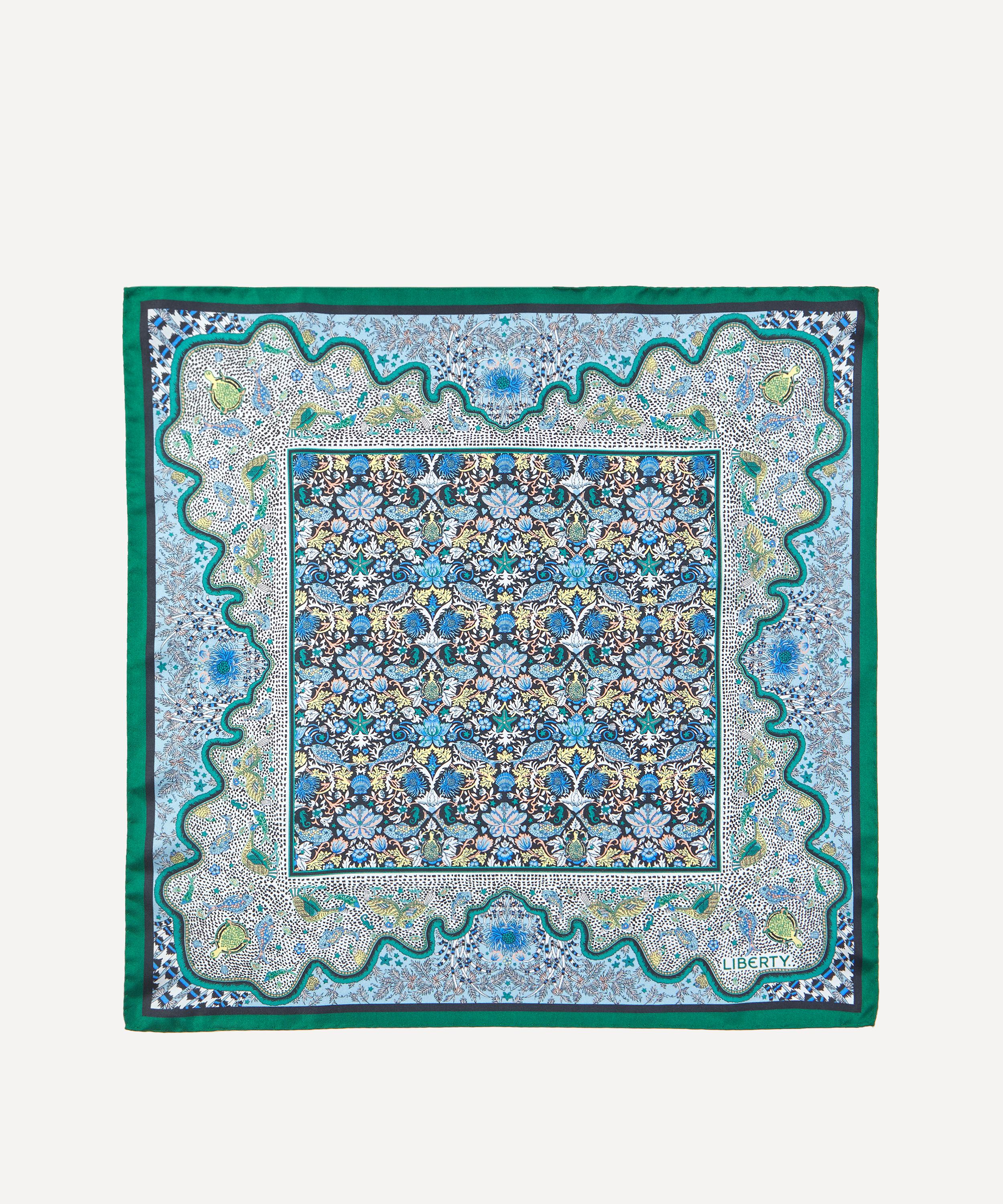 Liberty - Akinobu 45X45 Silk Scarf image number 0