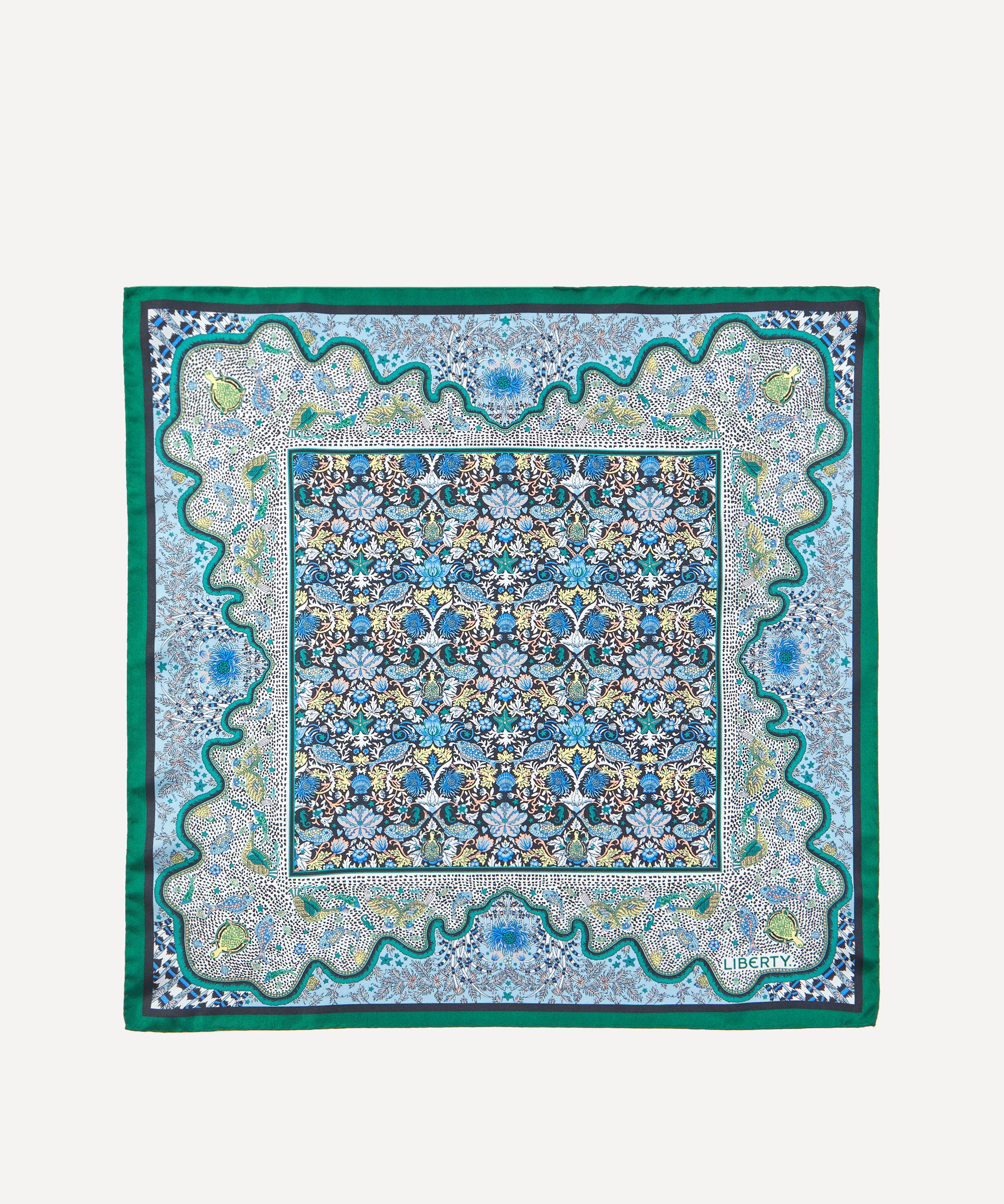 Liberty - Akinobu 45X45 Silk Scarf image number 0