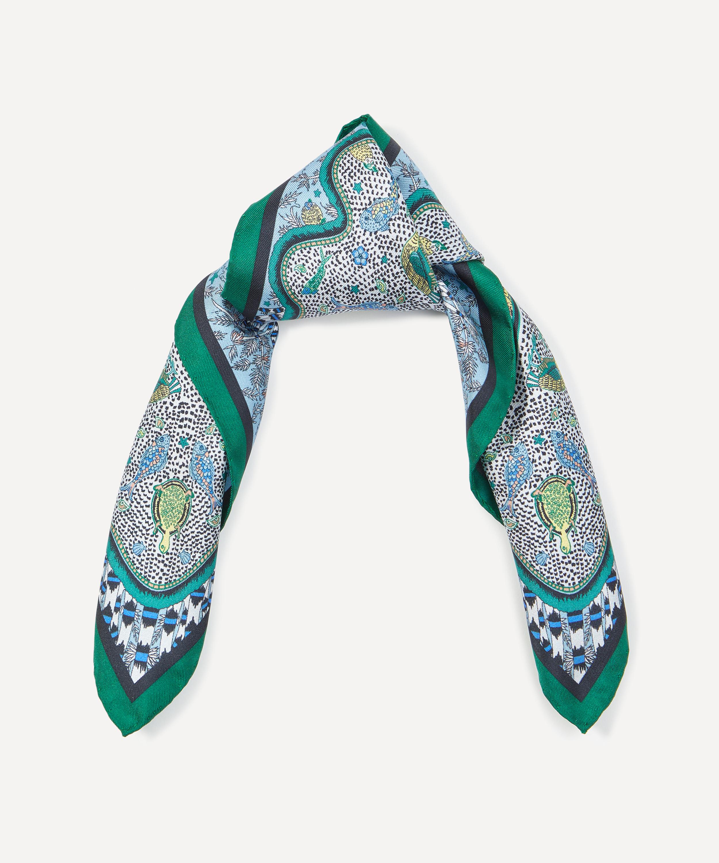 Liberty - Akinobu 45X45 Silk Scarf image number 2